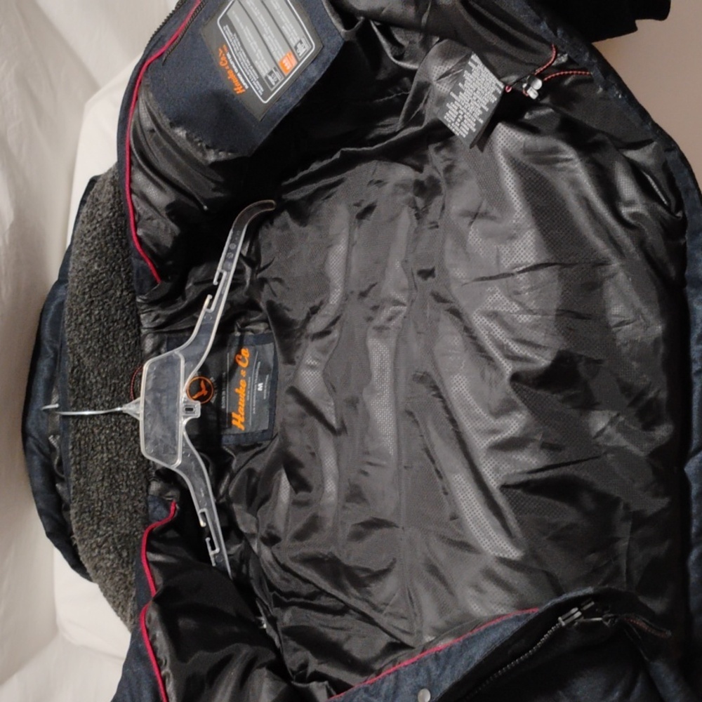 SALE! Hawke & Co. Harrison Quilted Puffer Duck Down Feathers Blend Winter Coat - Picture 10 of 15